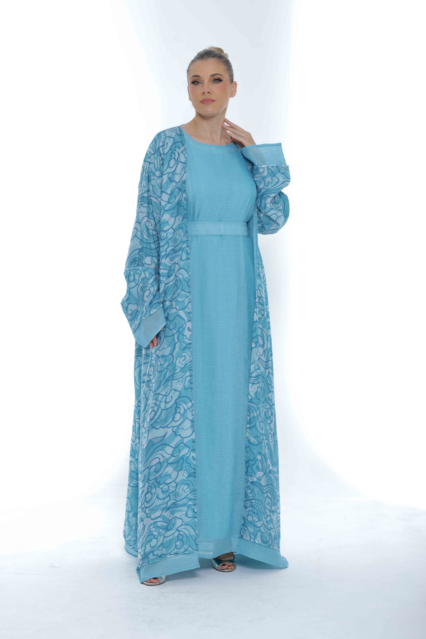 Azure Abaya